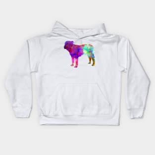 Majorca Mastiff in watercolor Kids Hoodie